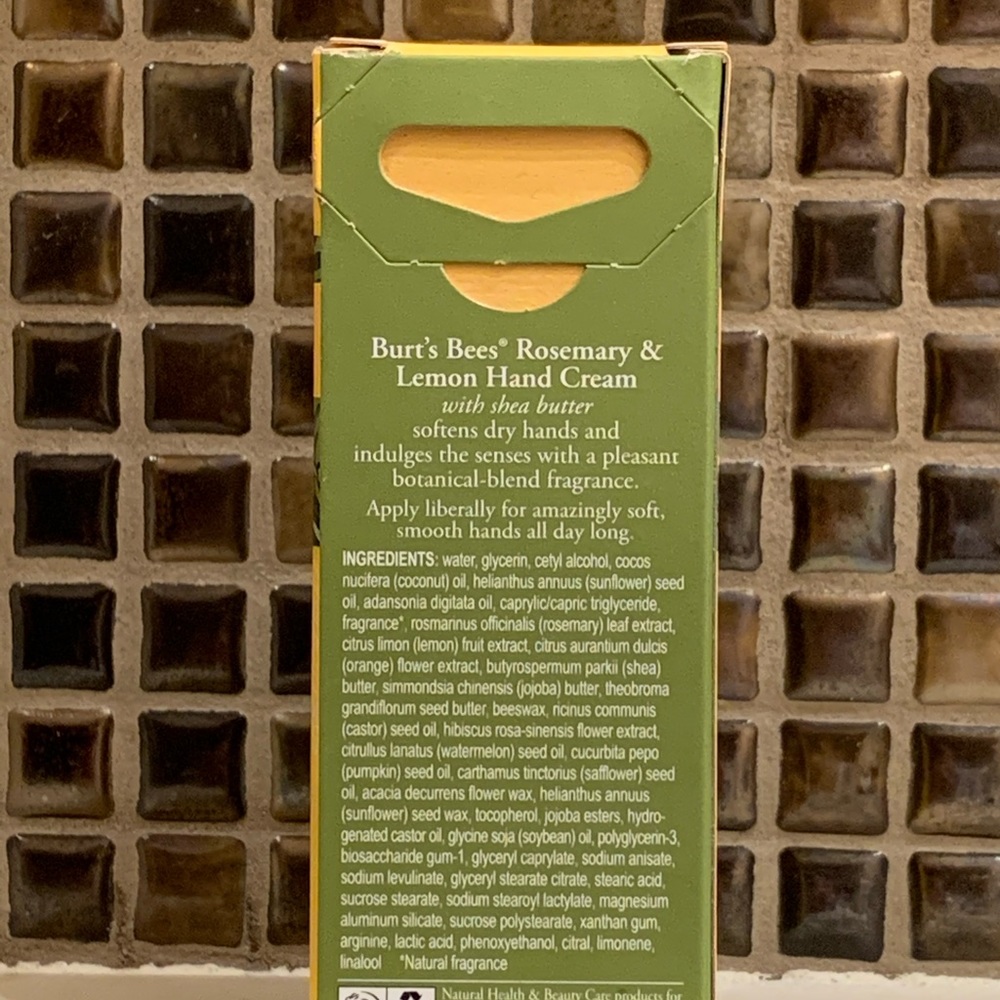 🌟Host Pick!🌟 Burt’s Bees Rosemary & Lemon Hand Cream - Picture 2 of 2